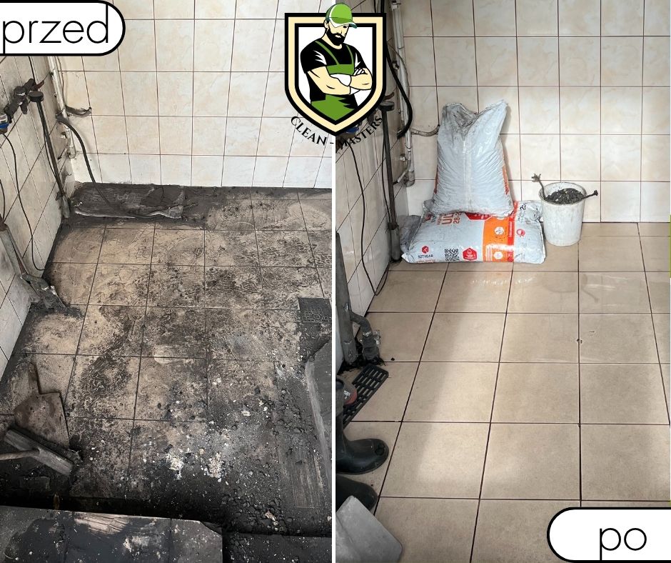 Doczyszczanie podłogi w Brodnicy